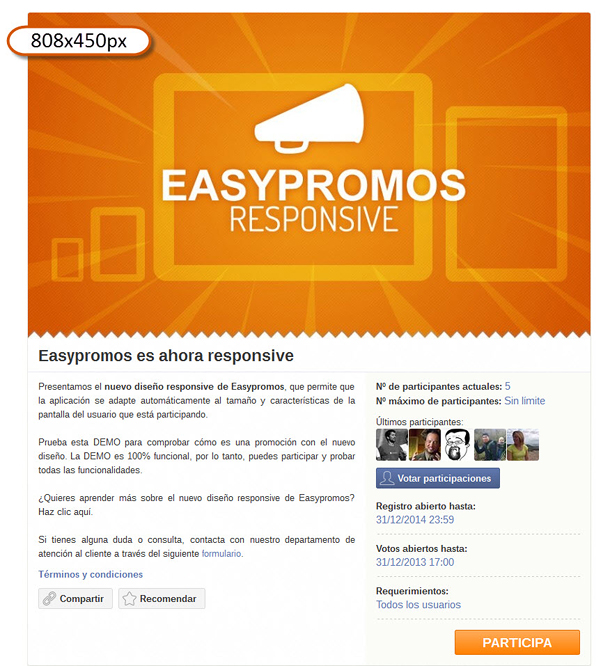 Material Necesario Para Crear Una Promoción Con Easypromos