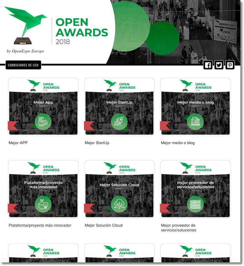 online awards open awards 2018
