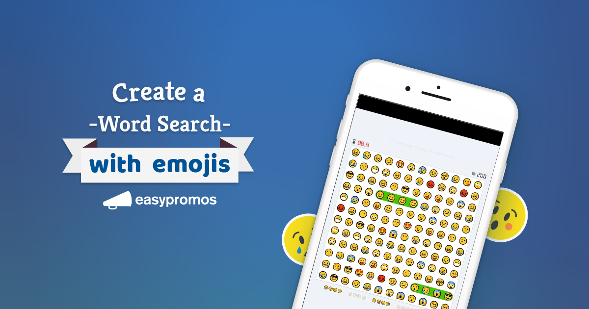 Entertain Your Audience With an Emojis Word Search | Easypromos