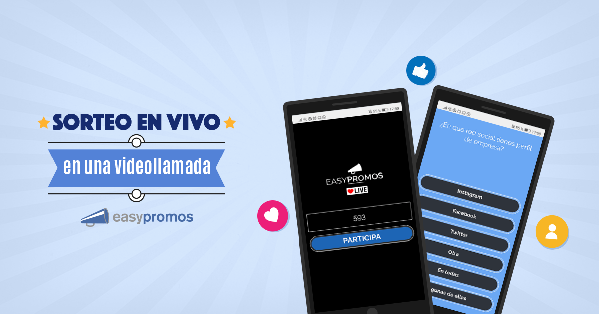 Cómo Crear Un Sorteo En Vivo En Una Videollamada Con Otros Usuarios